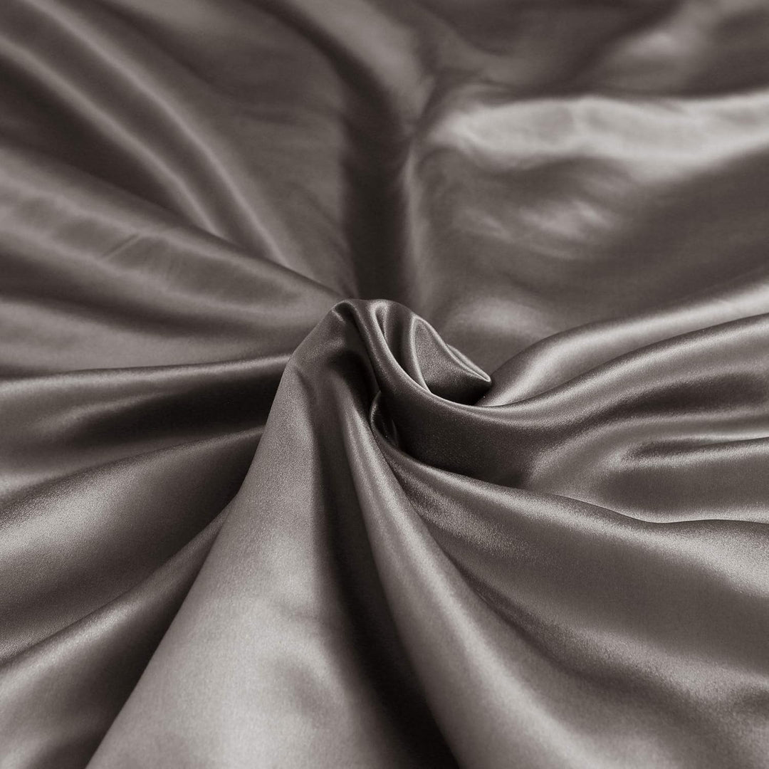 THXSILK Seide Bettbezug, Seide Tröster Cover, 100% 19 Momme Bestnote Maulbeerseide Bettwäsche (135x2