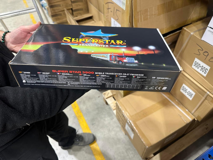 Super Star 3900 - Nouvelle Version - Émetteur Mobile CB-27 - Am/FM/USB/LSB - Multinorme européenne