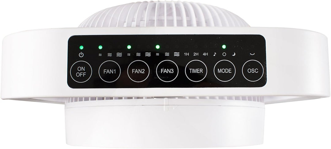SUNTEC Turmventilator mit Fernbedienung, Timer | Standventilator Weiss | CoolBreeze 9500 - Leise 105