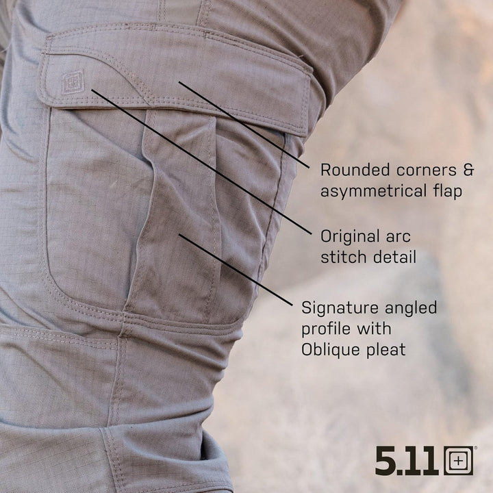 5.11 Tactical Herren-Stryke-Operator-Uniformhose mit mechanischem Flex-Tac-Stretch, Stil 74369 4 Sch