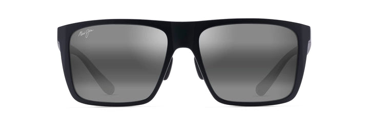 Maui Jim HONOKALANI Brille, Mattschwarz, 57/17/138, Unisex, Erwachsene, Mattes Schwarz