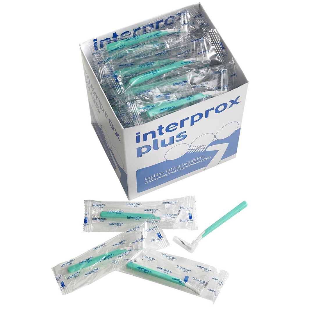 Interprox plus Interdentalbürsten 100er Box (grün micro), Grün Micro