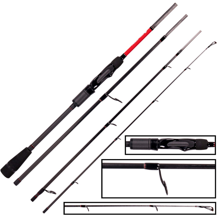 Zeck Troy 200cm 25g Spinnrute Reiserute
