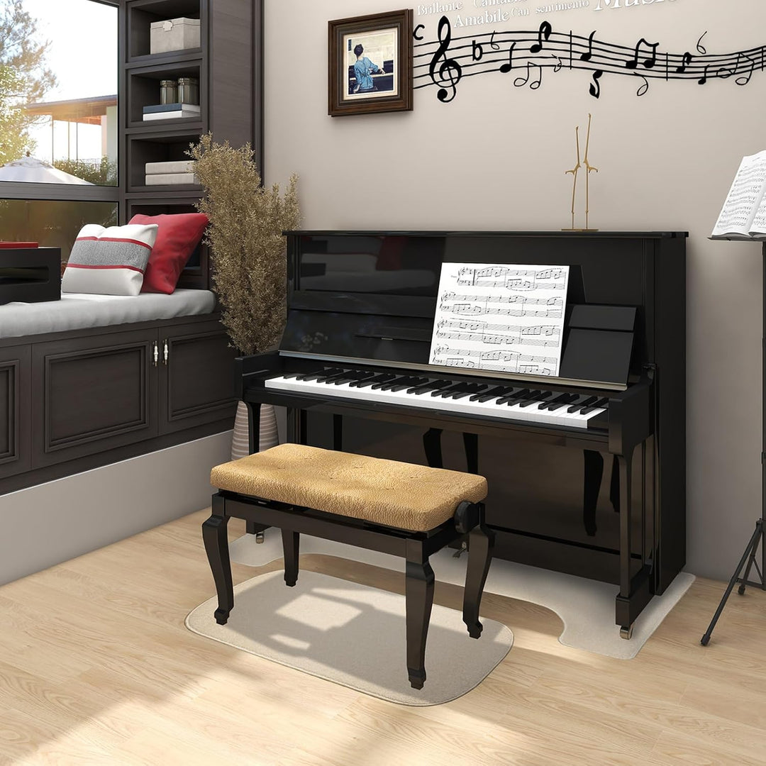 PPGE HOME Schalldammung Teppich Klavier, Klavier Schalldämmung Matte, Boden Schallschutz Teppich Sch