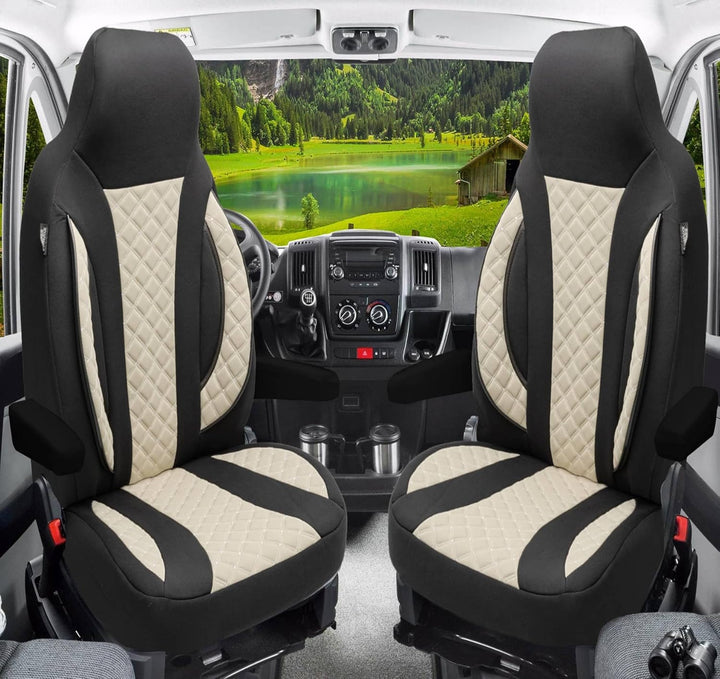 BREMER SITZBEZÜGE Wohnmobil Schonbezüge für FIAT Ducato 250 Sun Camper Hunter 630 Maxi WPL410 WPL410