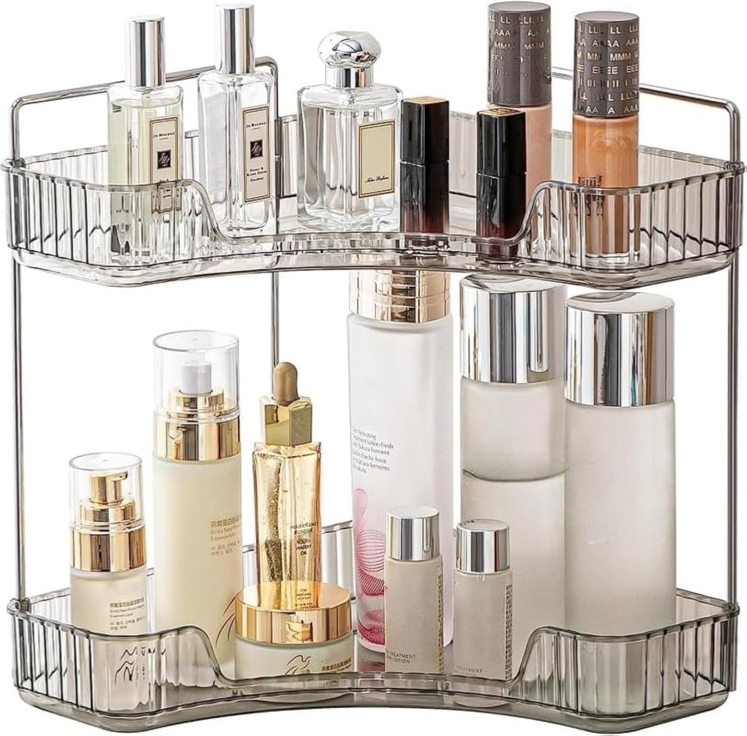 Make up Organizer, Kosmetik Organizer, Beauty Organizer, Hautpflege Organizer für Bad Schminktisch (