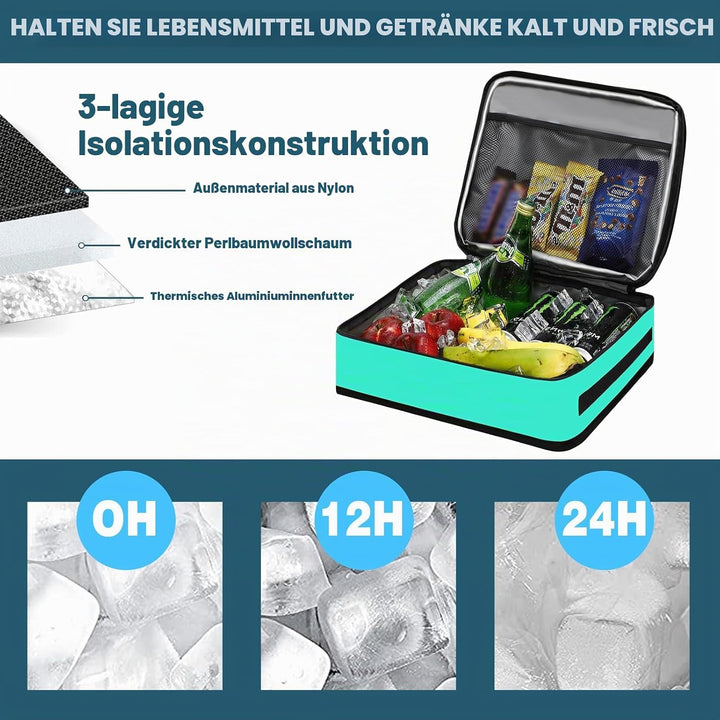 Paddle Board Kühltasche, wasserdichte Surf Sup Deck Kühltasche, isoliert, auslaufsicher, 10 Dosen, S