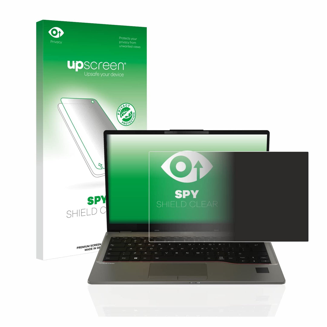 upscreen Anti-Spy Blickschutzfolie für Fujitsu Lifebook U7412 Privacy Screen Displayschutz-Folie [Si
