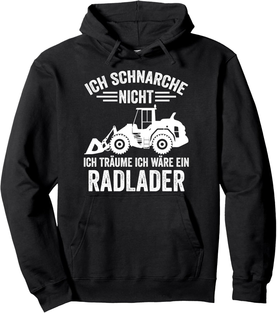 Radlader Bagger Tiefbauer Baggerfahrer Bauarbeiter Tiefbau Pullover Hoodie
