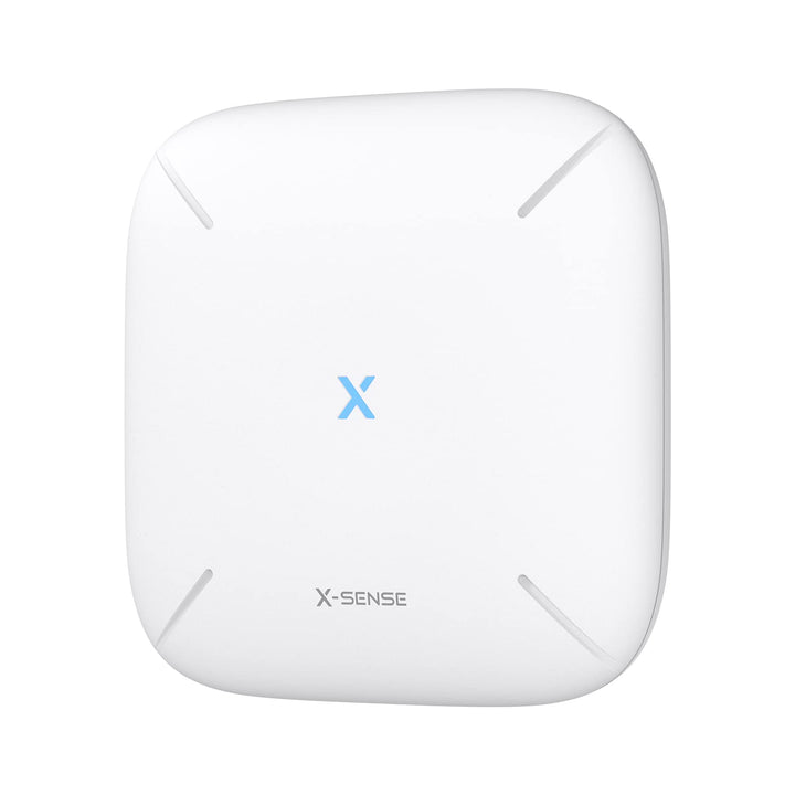 X-Sense Smart Home-Basisstation – Kompaktes Design, erfordert 2,4-GHz-WLAN, mit 2-in-1-Taste für Stu