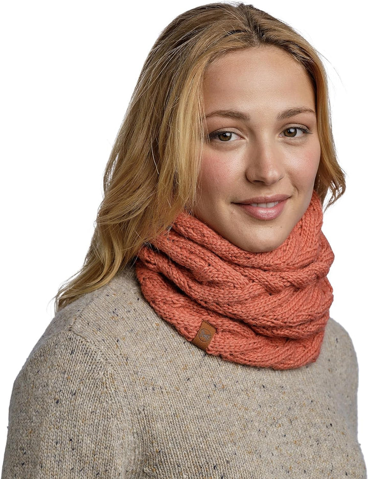 BUFF Knitted & Fleece Neckwarmer CRIMSON RED Einheitsgrösse, Einheitsgrösse