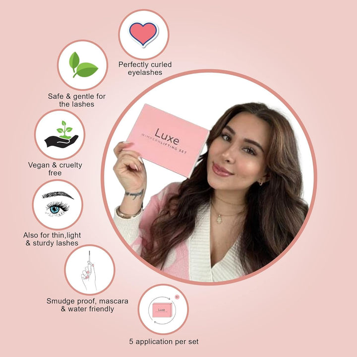 Lashlift Set – Komplettset für das Wimpernlifting – Einfache Anwendung und langanhaltendes Finish –