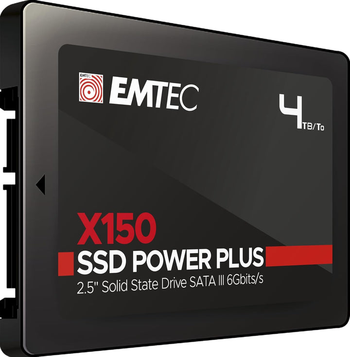 Emtec ECSSD4TX150 interne SSD 2,5 Zoll – interne SSD – SATA X150 Power Plus 3D NAND 4TB