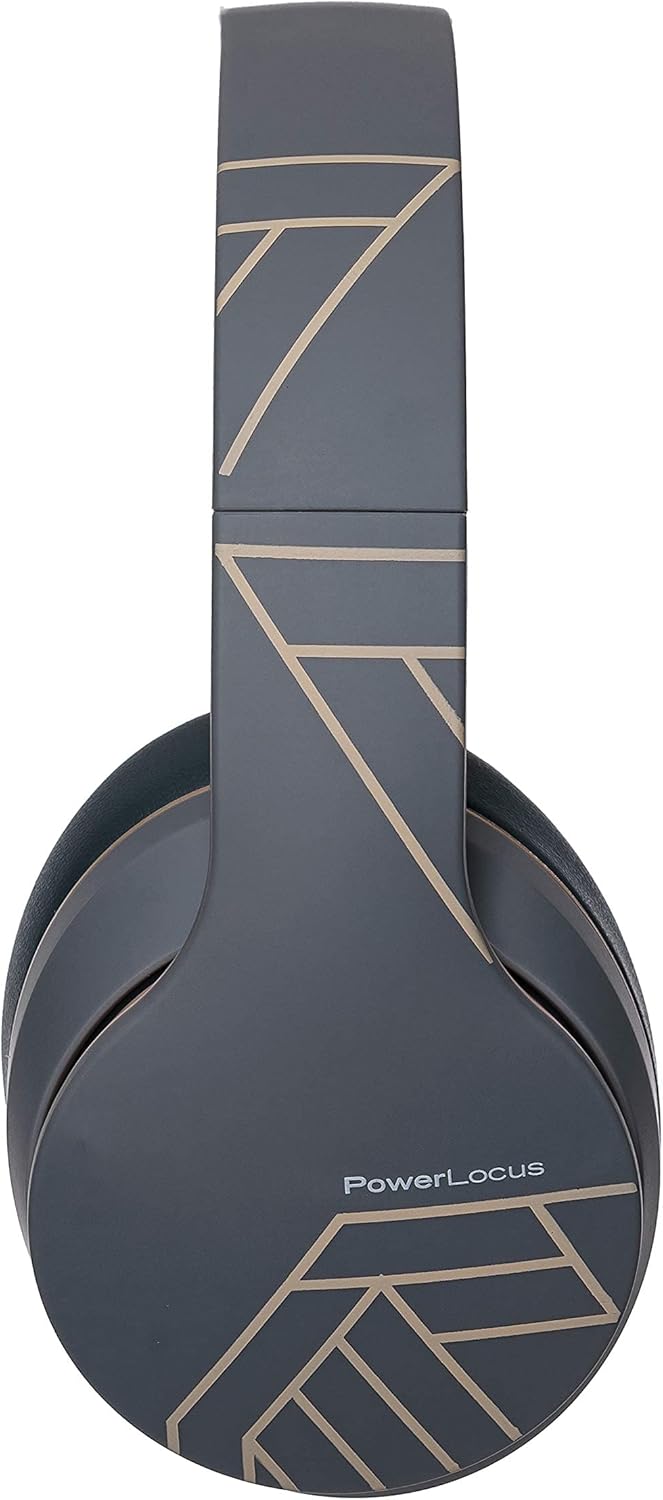 PowerLocus P6 Bluetooth Kopfhörer Over Ear, Over Ear Kopfhörer Kabellos mit Super Bass, 40Std. Spiel