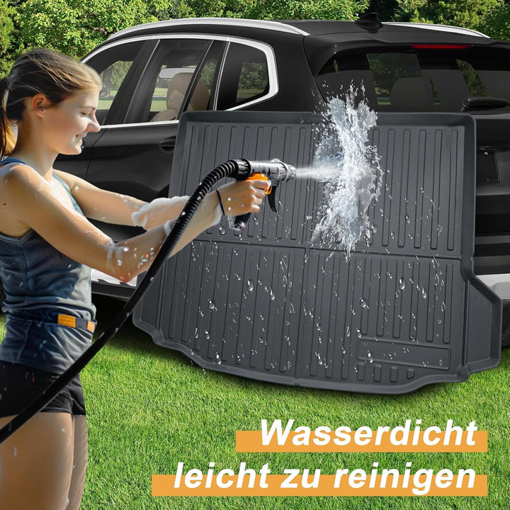 ECOZEN kofferraumwanne für BMW X3 G01 iX3/X4 G02 2018-2025 aus TPE Allwetter Original 3D-Scan Koffer