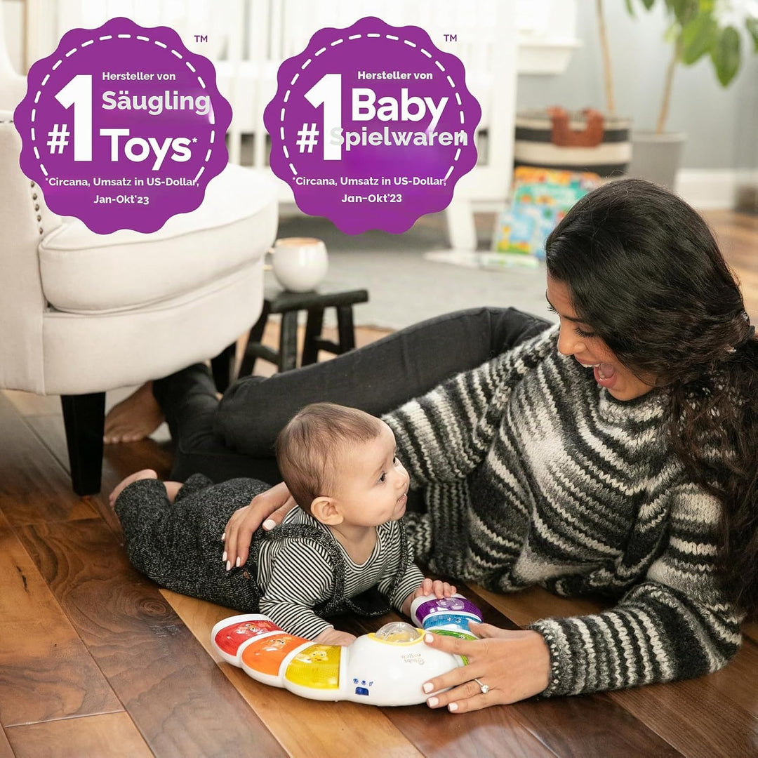 Baby Einstein, Glow & Discover Light Bar, Babyspielzeug mit Lichtern, Melodien & Rassel, 3 Modi: Tie