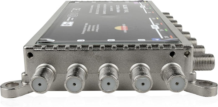 GALLUNOPTIMAL ECO Multischalter-SAT 9/8 für 8 Teilnehmer / Quattro & Quad-LNB fähig / Digital, HDTV,