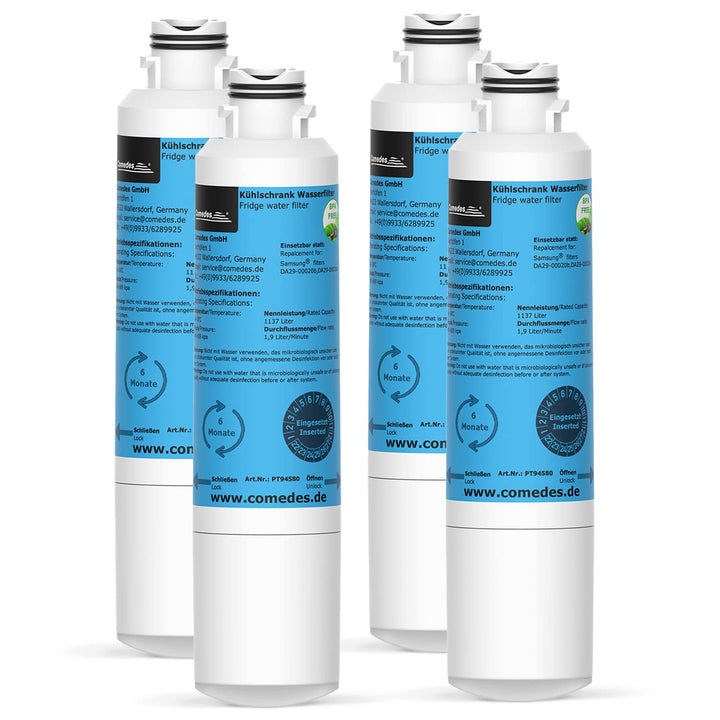 Comedes Wasser-Filter für Samsung DA97-08006 Side-by-Side Kühlschränke, Ersatz für Samsung DA29-0002