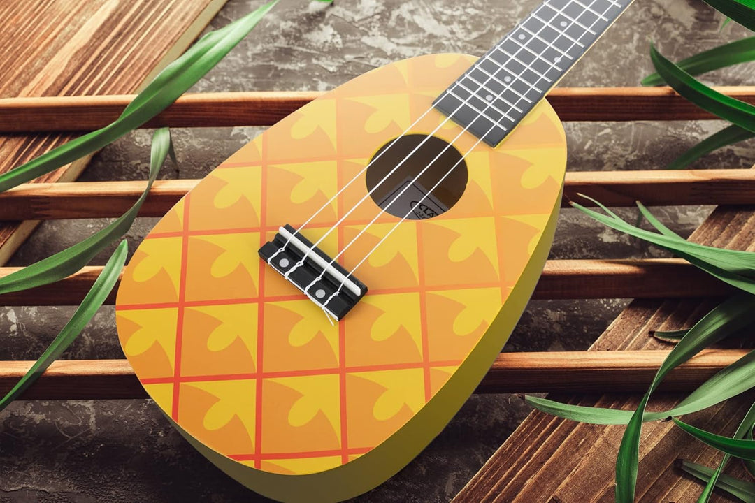 Classic Cantabile UC-240A ANA 24" Konzert-Ukulele Pineapple - 18 Bünde - Mensur: 38 cm (15") - Nylon