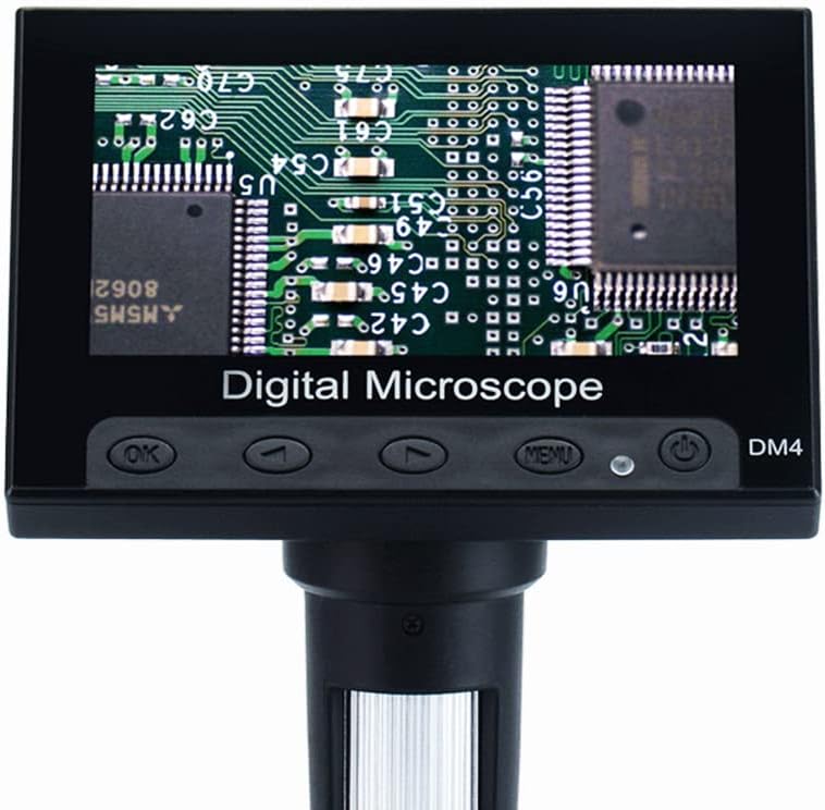 Digitales USB-Mikroskop, 1000-fache Vergrösserung, Zoom-Lötmikroskop mit 8 einstellbaren LED-Lichter