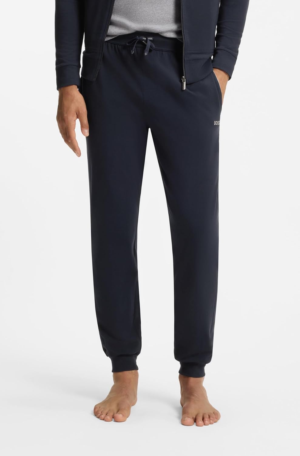 BOSS Herren Mix&Match Pants Jogginghose aus Stretch-Baumwolle mit Logo-Stickerei Apparel Einheitsgrö