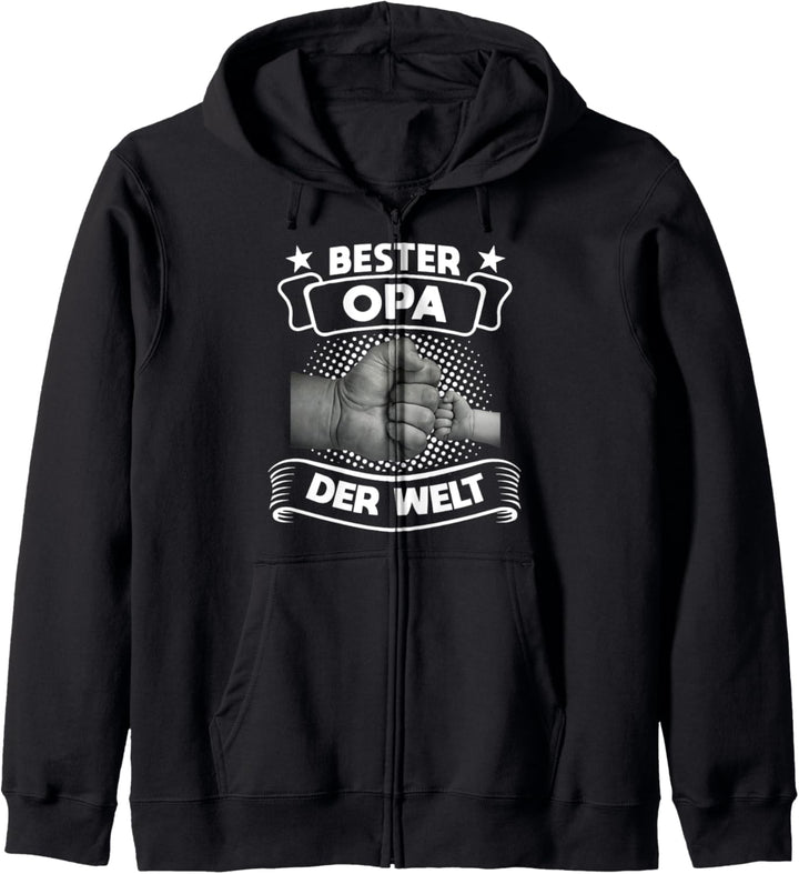 Bester Opa der Welt Opa Grosseltern Kapuzenjacke