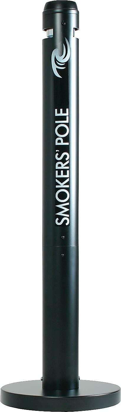 Rubbermaid Commercial Products Smokers Pole Ash Bin Aluminium Weather-resistant Base Diameter 324mm
