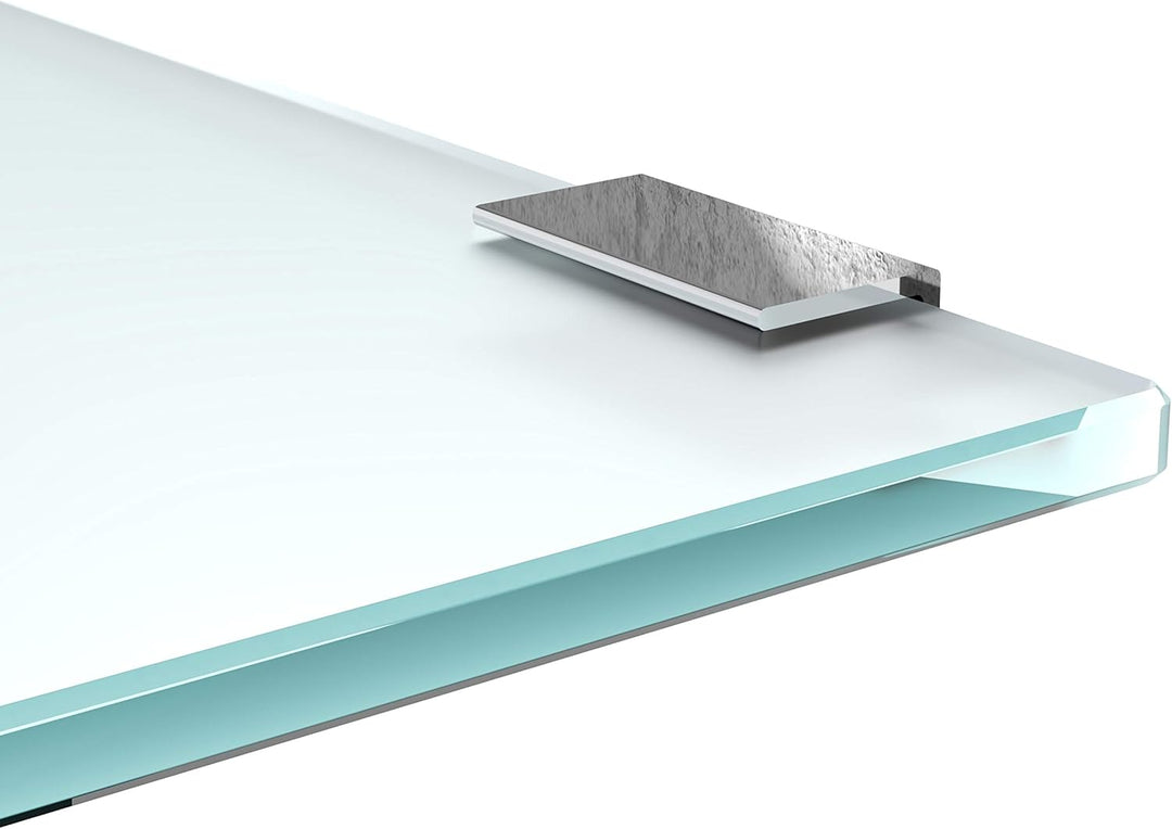 bijon Glasregal Glasablage Wandregal Glas Bad-Regal Glas Badezimmer Regal Badablage Ablageregal - 8m