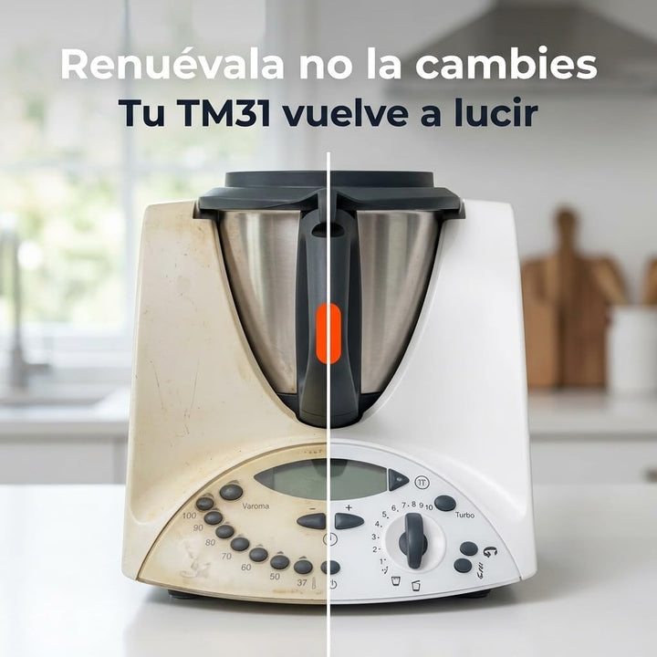Frontabdeckung/Bedienfeld kompatibel mit Vorwerk Thermomix TM31 Küchenmaschine