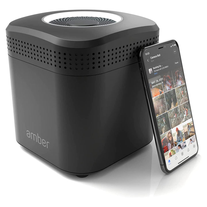 Amber Plus - Amber PRO 4TB (2TB*2), Personal Home Cloud Server, NAS - Dual-Band WiFi Router, Docker