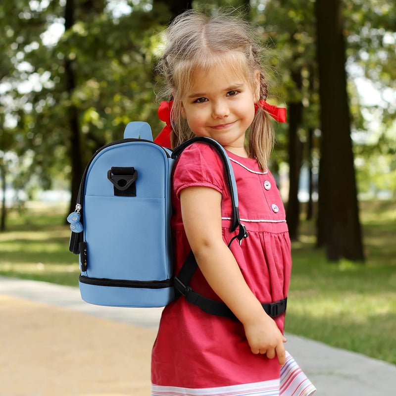 fridoli Kinderrucksack | Toniebox Tasche | blau | Akku Aufladen in der Tasche | bis zu 20 Toniefigur