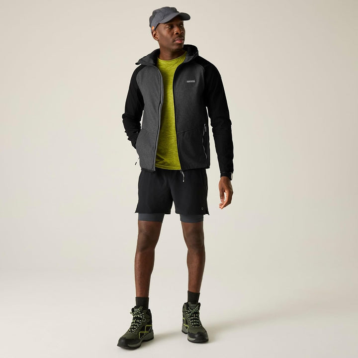 Regatta Herren Arec Iii Jacket S Ash Marl/Black, S Ash Marl/Black