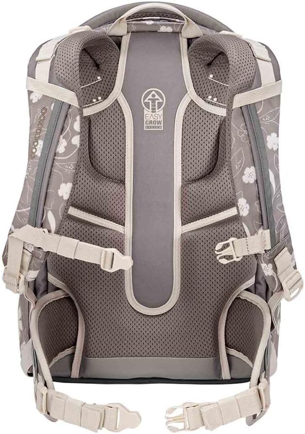 Coocazoo Mate Schulrucksack Set 3tlg. inkl Sporttasche (Vanilla Bloom), Vanilla Bloom