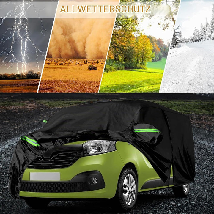 Autoschutzhülle Auto Abdeckung Geeignet für Renault Trafic 2010-2023, SWB Autoabdeckung Auto Abdeckp