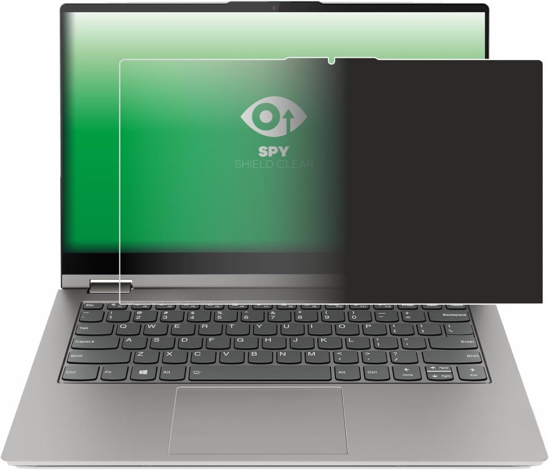 upscreen Anti-Spy Blickschutzfolie für Lenovo ThinkBook 14s Yoga Made in Germany, Privacy Screen Dis