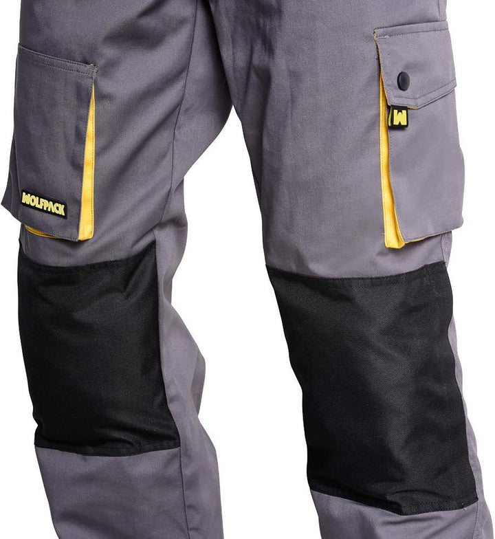 Wolfpack 15017105 Lange Hose, grau, 50/52 XL