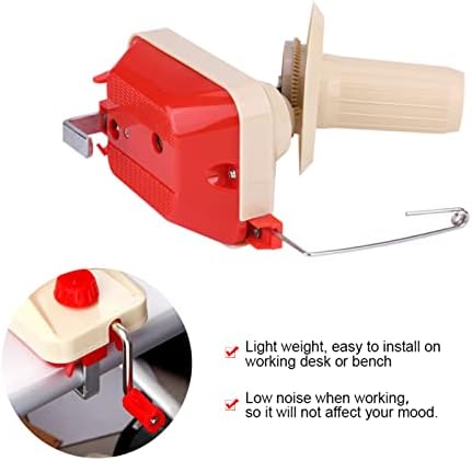Ball Winder Garn Strickwebstuhl Häkeln Swift Garn Faser Cord Ball Woo Wickler DIY Tool Kit mit Stric