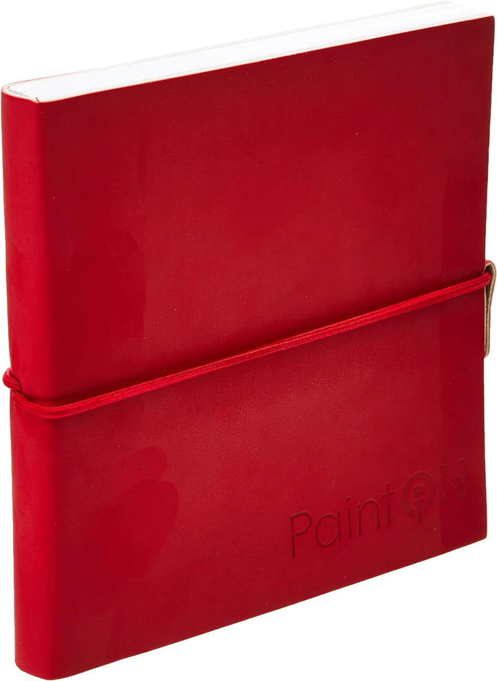 Clairefontaine 975430C - Skizzenbuch mit Fadenbindung, 64 Blatt Zeichenpapier PaintOn weiss, 14x14 c