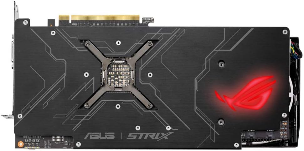Asus ROG Strix RXVEGA56-O8G-Gaming Grafikkarte (AMD Radeon, PCIe, 8GB HBM2 Speicher, DVI, HDMI, Disp
