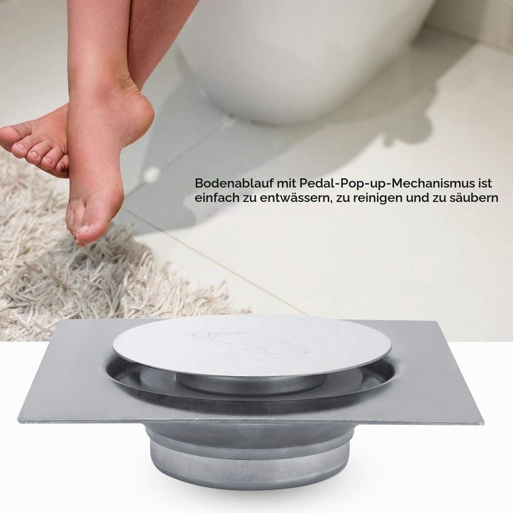 Bodenablauf Edelstahl Duschablauf Shower Drain Sieb Protector für Badezimmer Waschküche Küche Zubehö
