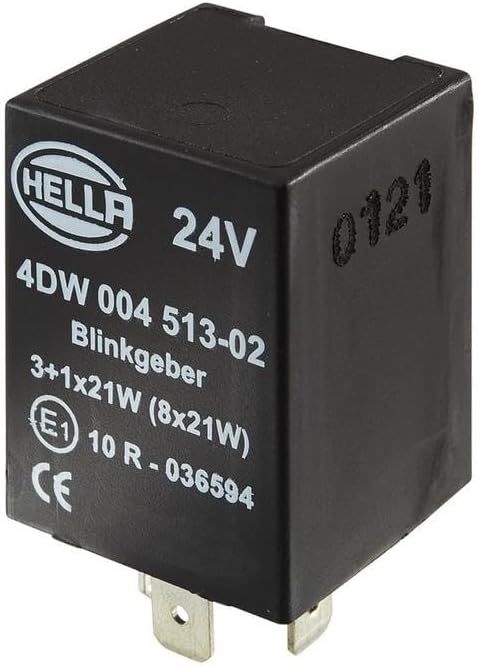 HELLA - Blinkgeber - 24V - 4-polig - gesteckt - elektronisch - 4DW 004 513-021