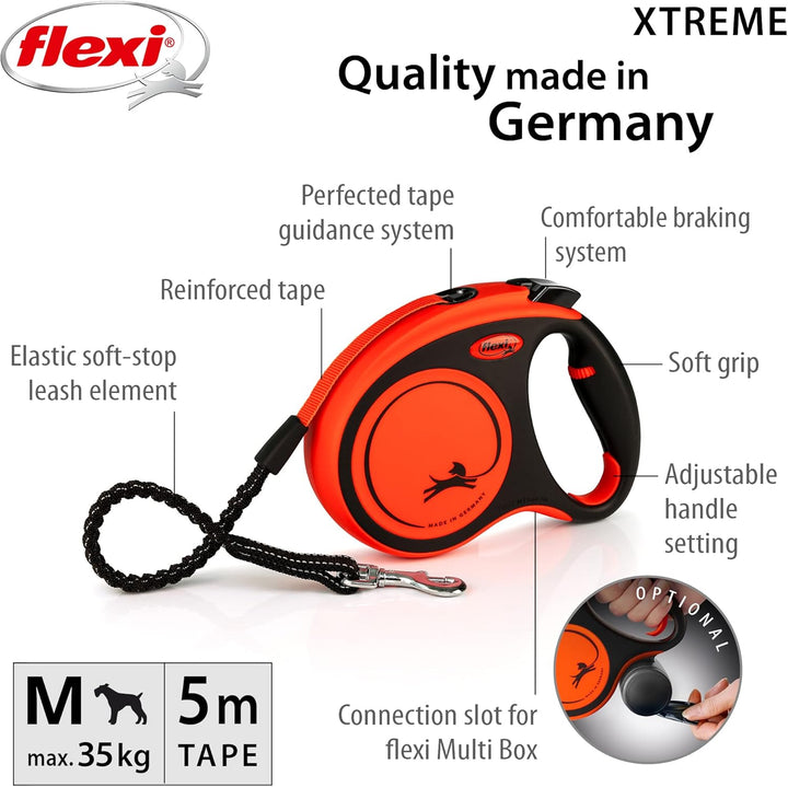 FLEXI XTREME CINTA (T-M 5 M HASTA 35 KG) Rot M - 5 m, Rot M - 5 m