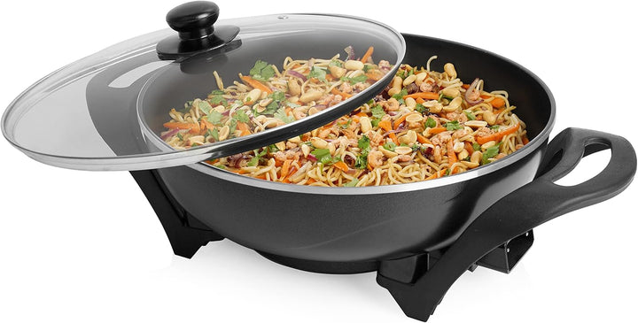Tristar PZ-9130 Elektro-Wok - 4,5L Volumen - 33 cm Durchmesser - 1500 W 33 cm ø, 33 cm ø