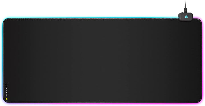Corsair MM700 RGB Extended Cloth Gaming-Mauspad - 930mm x 400mm - 360° RGB-Beleuchtung - Zwei USB-Po