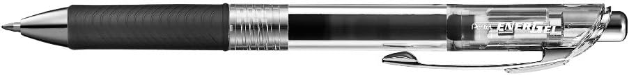 Pentel BL77TLE-AX Energel Pure Gel-Tintenroller mit Druckmechanik, 0,7 mm Kugeldurchmesser = 0,35 mm