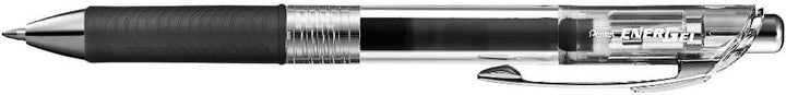 Pentel BL77TLE-AX Energel Pure Gel-Tintenroller mit Druckmechanik, 0,7 mm Kugeldurchmesser = 0,35 mm