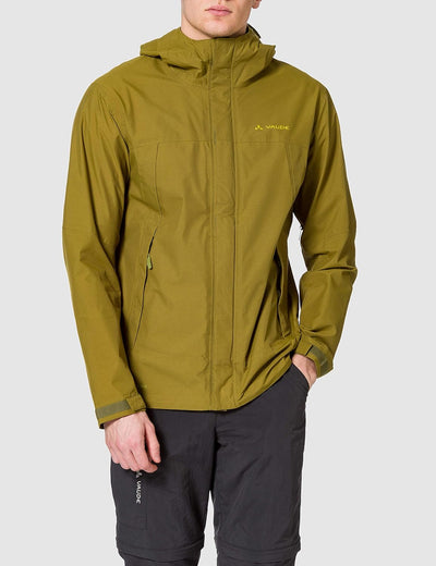 VAUDE Men's Lierne Jacket II - Regenjacke Herren S Bamboo, S Bamboo