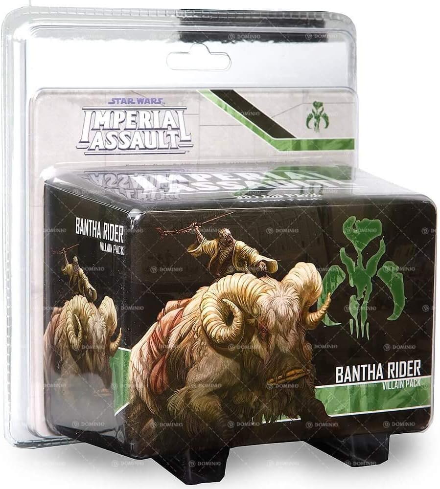 Fantasy Flight Games , Imperial Assault Villain Pack Bantha Rider , Board Game , Ages 14+ , 2-5 Play