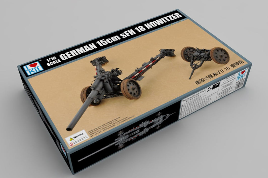 I Love Kit 61603 - German 15Cm Sfh 18 Howitzer - massstab 1/16 - Modellbausatz