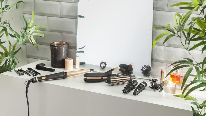 Rowenta CF4231 Infinite Looks 14-in-1 Multistyler | Keramikbeschichtung | kühle Spitze | Inklusive S
